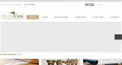 Desktop Screenshot of alfacon.hu